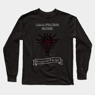 Fulltime father but also gamer Long Sleeve T-Shirt